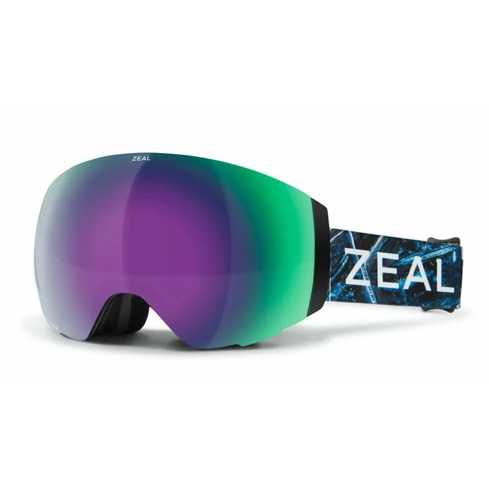 2022 Zeal Portal Polarized Arctic Goggles - Jade Mirror Lens