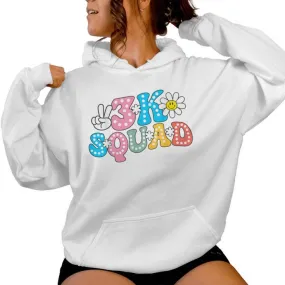 3K Squad Teacher Kid Back To School Women Hoodie