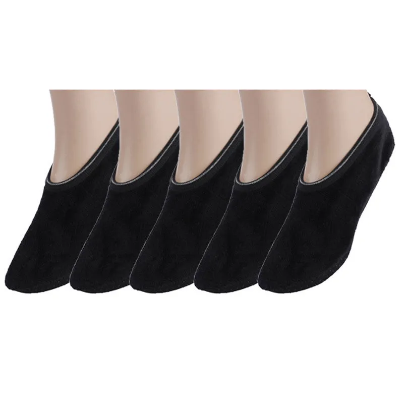 5 Pairs Calcetines Women Soft Cozy Comfortable Indoor Floor Socks Slipper Socks Slip-Resistant Bottom Sole chaussette Feid