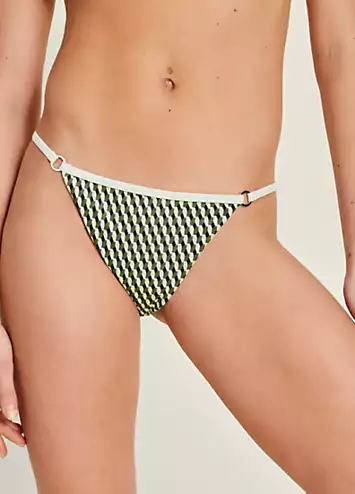 Accessorize Jacquard Bikini Bottoms | Grattan