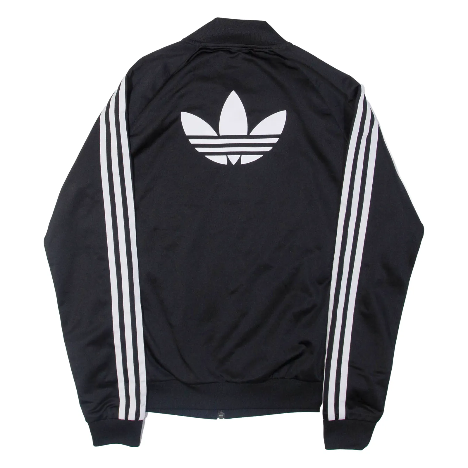 ADIDAS Womens Track Jacket Black UK 14