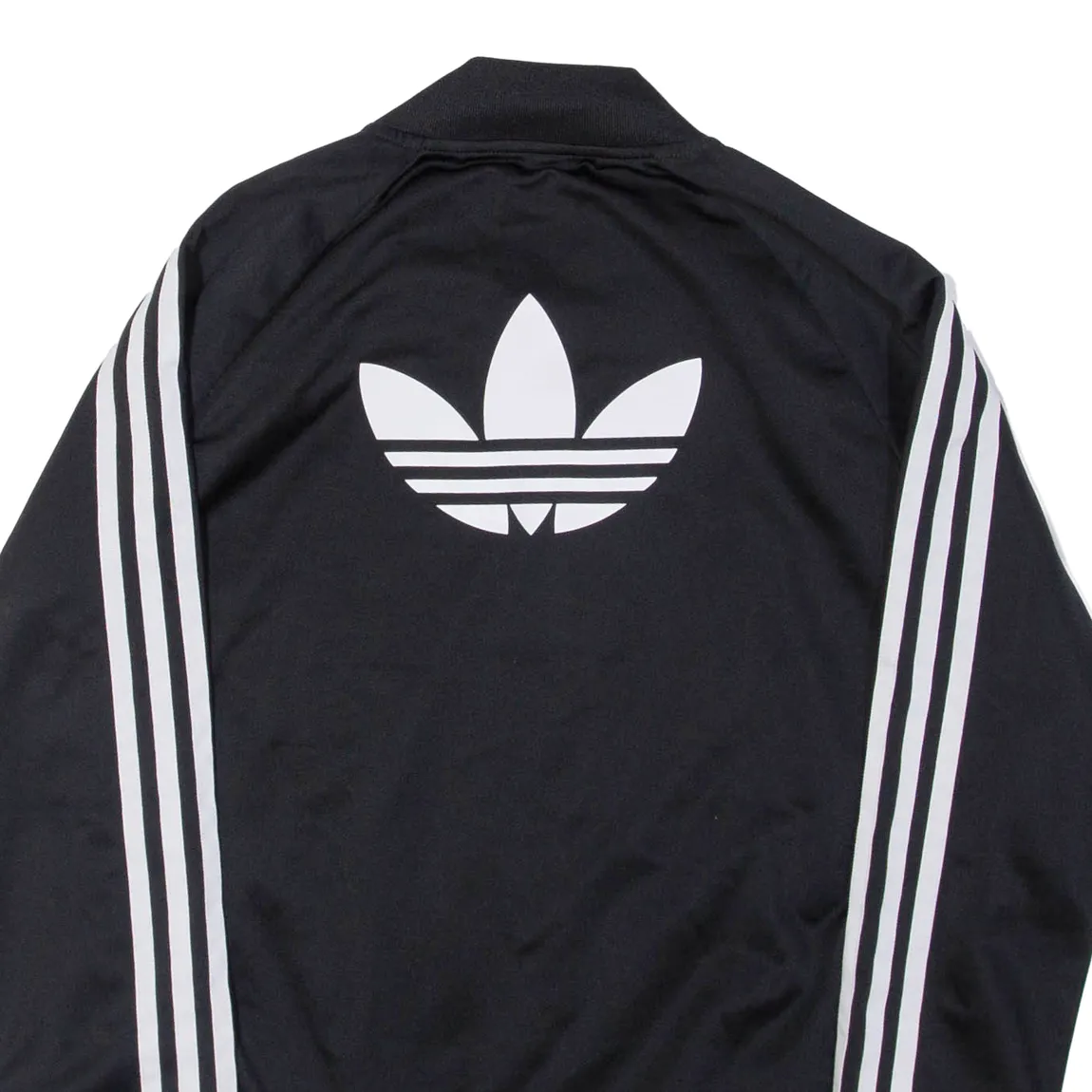 ADIDAS Womens Track Jacket Black UK 14