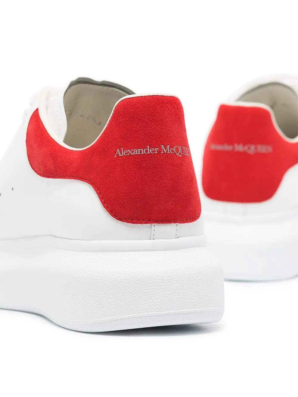 Alexander McQueen    Alexander Mc Queen Oversized Leather Sneakers