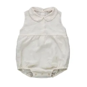 Babe & Tess Baby Girl Linen Summer Romper