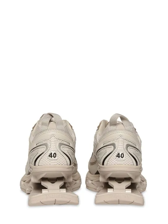 Balenciaga   X-Pander mesh & faux leather sneakers 