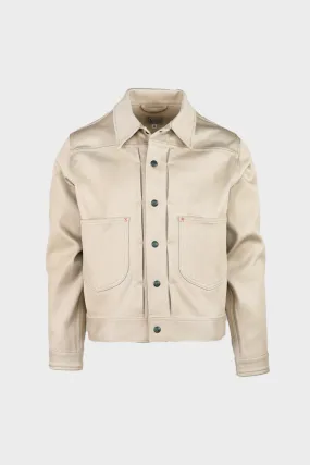 Bedford Cord Ranch Jacket - Off White