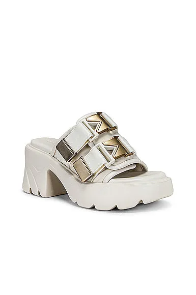 Bottega Veneta Flash Buckle Mule Sandals