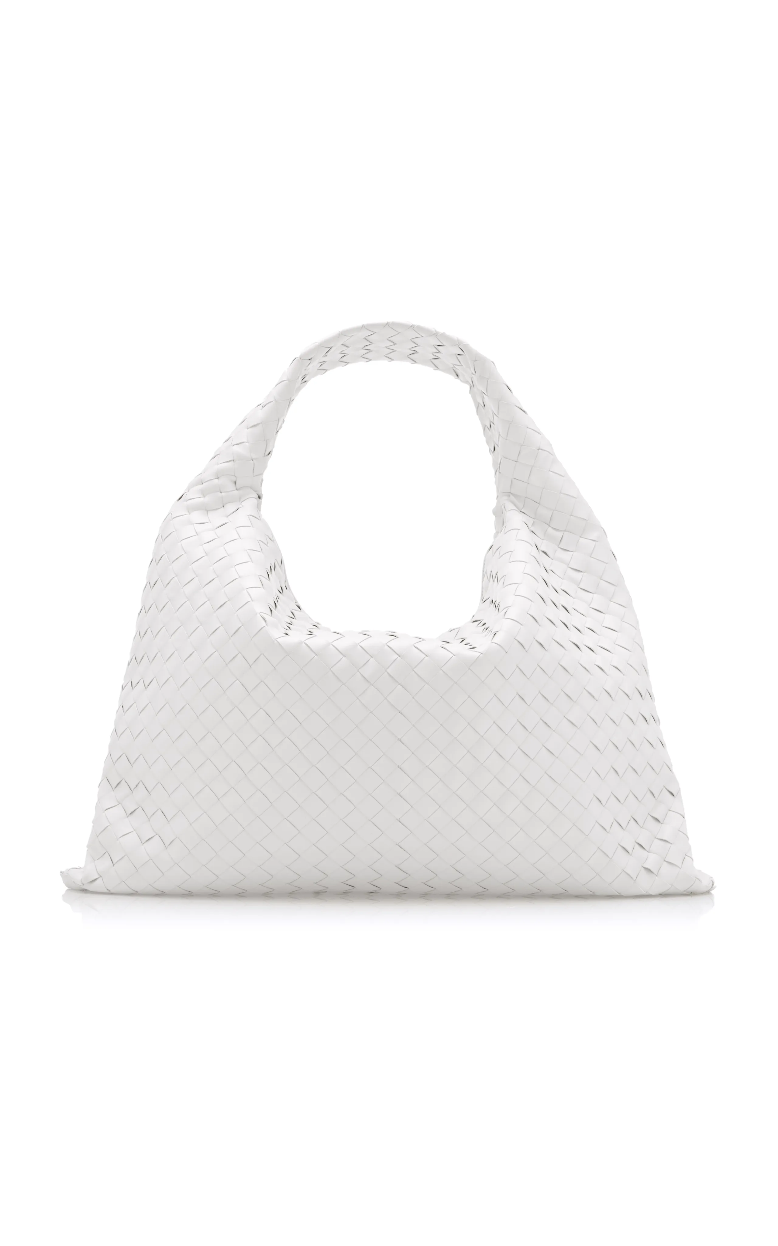 Bottega Veneta Large Hop Intrecciato Leather Bag