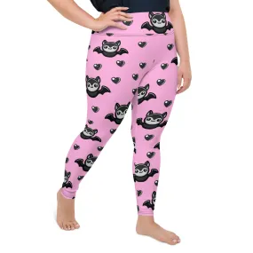 Cute Bats Plus Size Leggings