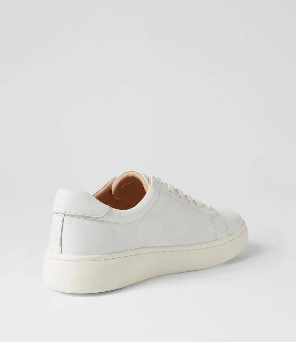 DIANA FERRARI Delanys White Leather Sneakers