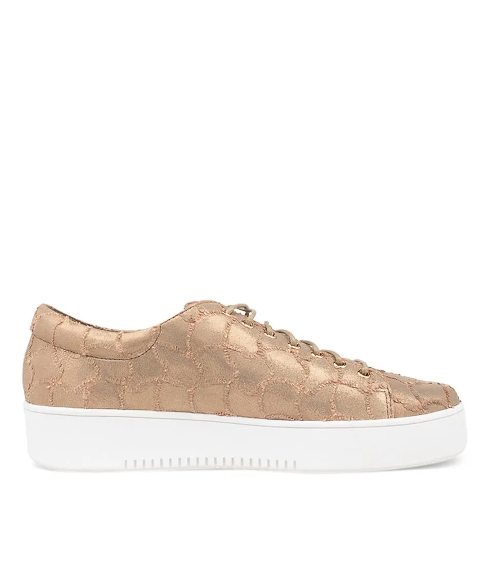 DJANGO & JULIETTE Laila Nutmeg Frill Leather Sneakers