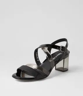 DJANGO & JULIETTE Slava Black Multi Sandals