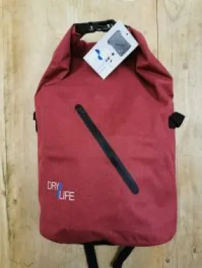 Dry Life 21L Waterproof Dry Backpack 2021 in Red