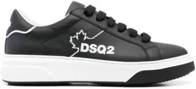 DSQUARED2 Bumper logo-print sneakers Black