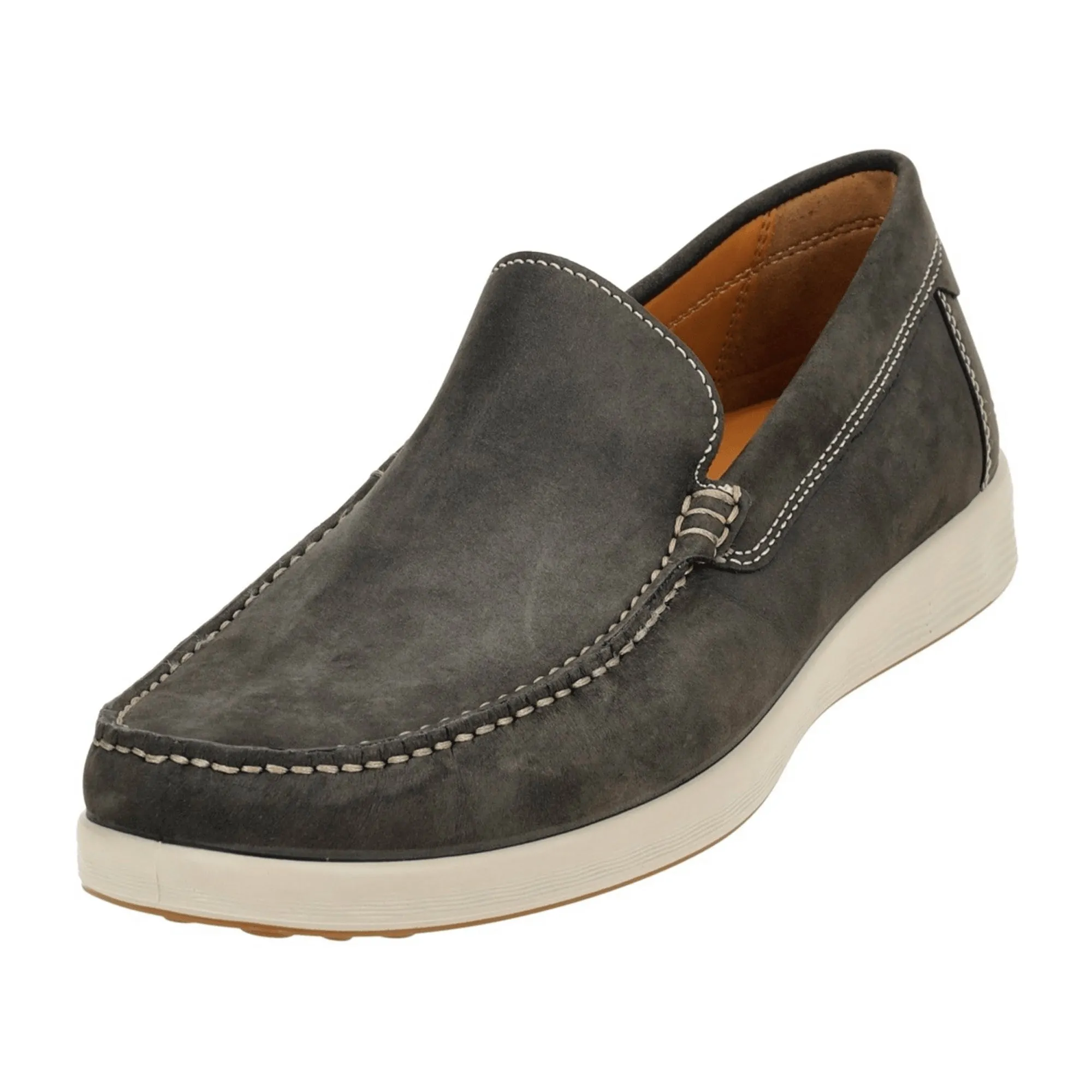 Ecco S Lite Men's Moc Slipper in Dark Grey Nubuck 540514 - Stylish & Durable