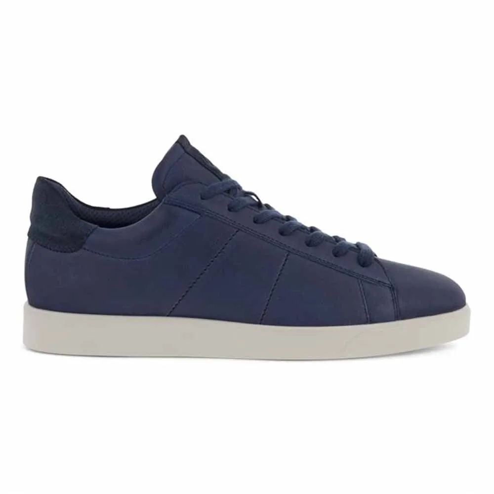 Ecco Street Lite Ecco Mens Leather Blue 521354-50595