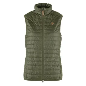 Fjallraven Womens Abisko Padded Vest Laurel Green