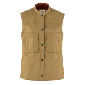 Fjallraven Womens Singi Padded Vest Buckwheat Brown