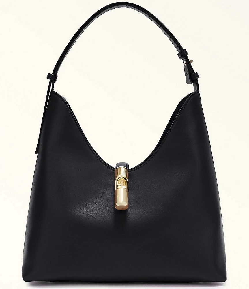 Furla Goccia Medium Leather Hobo Bag