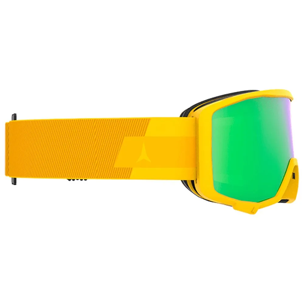 Goggles Atomic ---Count Junior Cylindrical Safron Green Flash