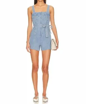 Heartloom Brit Romper In Denim