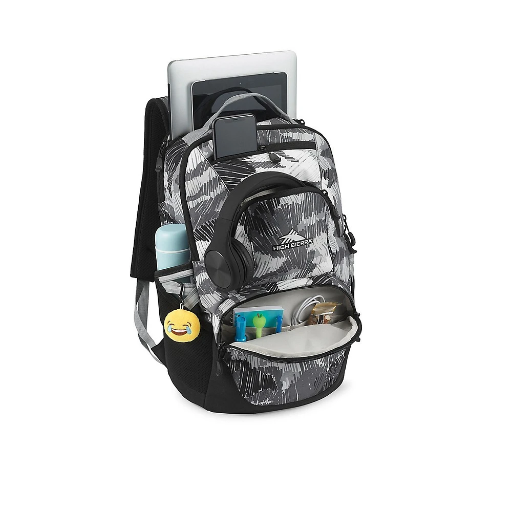 High Sierra Kid's Scribble Camo Swoop Backpack