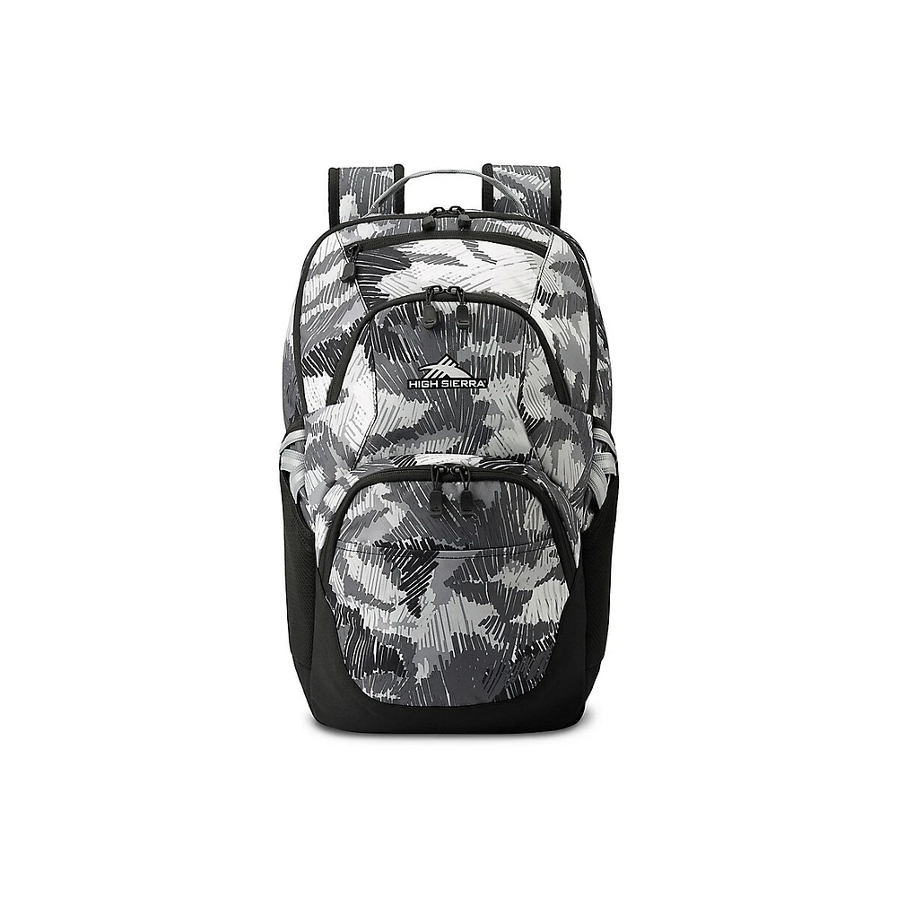 High Sierra Kid's Scribble Camo Swoop Backpack