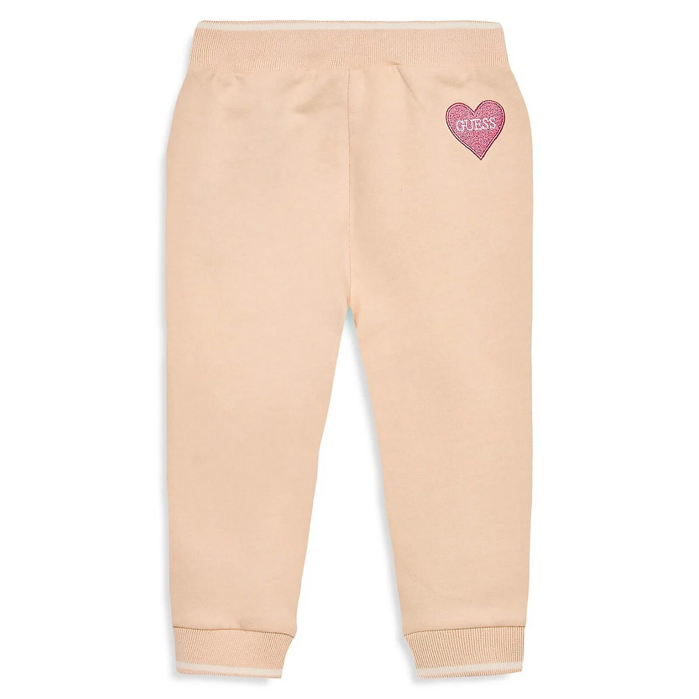 Hudson's Bay Baby's 2-Piece Panda Heart Hoodie & Joggers Set