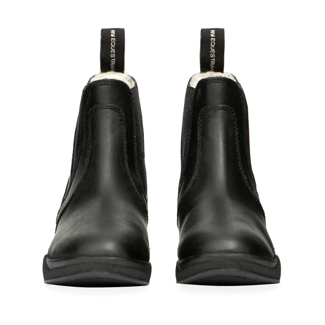 HyLAND Fleece Lined Wax Leather Jodhpur Boot