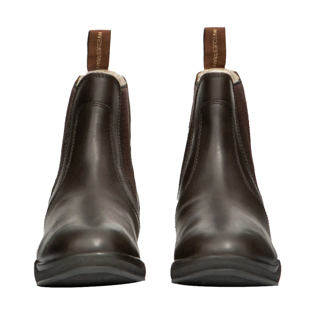 HyLAND Fleece Lined Wax Leather Jodhpur Boot