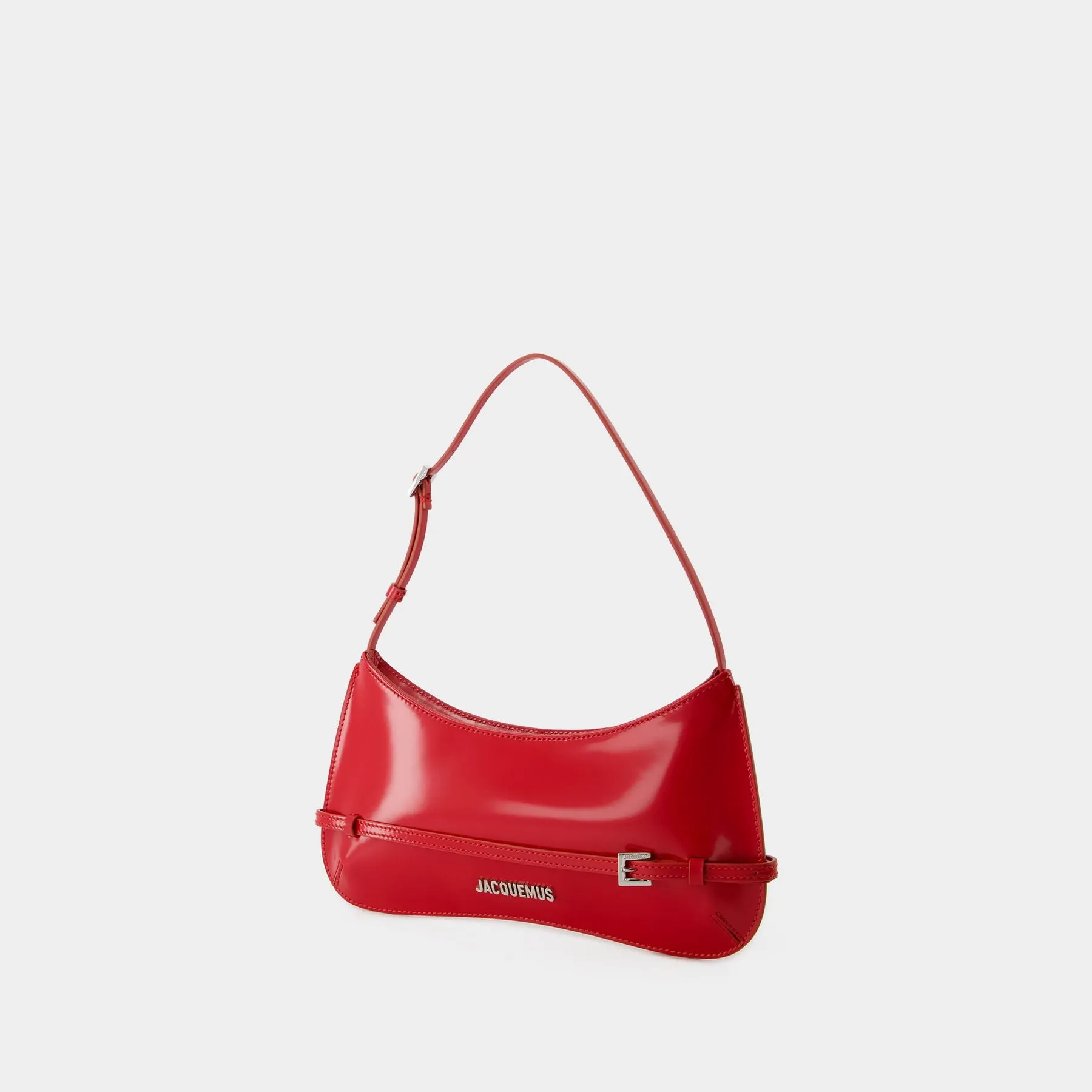 Jacquemus  Le Bisou Ceinture Bag - Jacquemus - Leather - Red