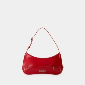 Jacquemus  Le Bisou Ceinture Bag - Jacquemus - Leather - Red