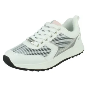 Ladies Elle Sport Lace Up Chunky Trainers F7R251