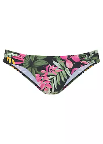 LASCANA Floral Bikini Bottoms | Grattan