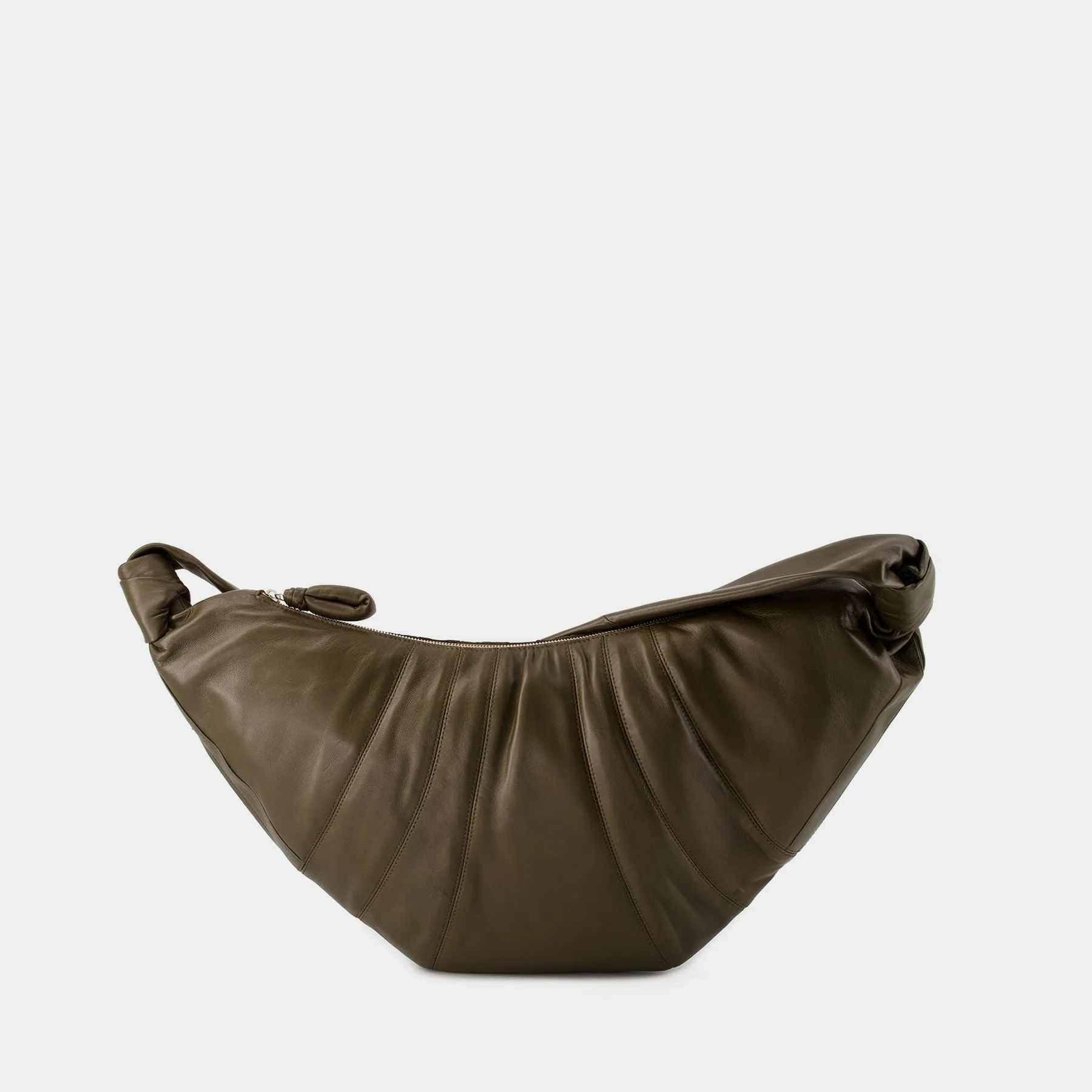 Lemaire  Large Croissant Bag - Lemaire - Leather - Dark Tobacco