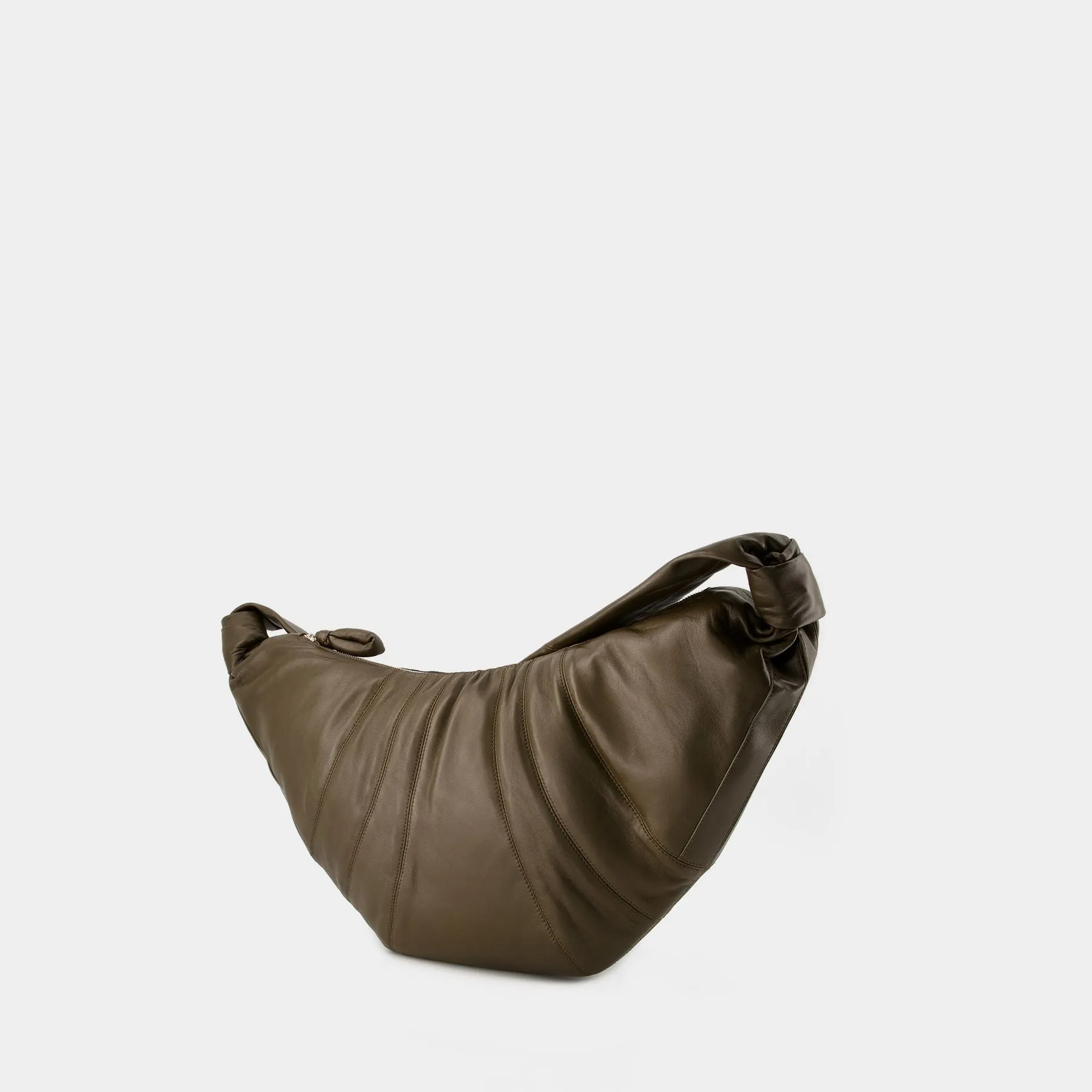 Lemaire  Large Croissant Bag - Lemaire - Leather - Dark Tobacco