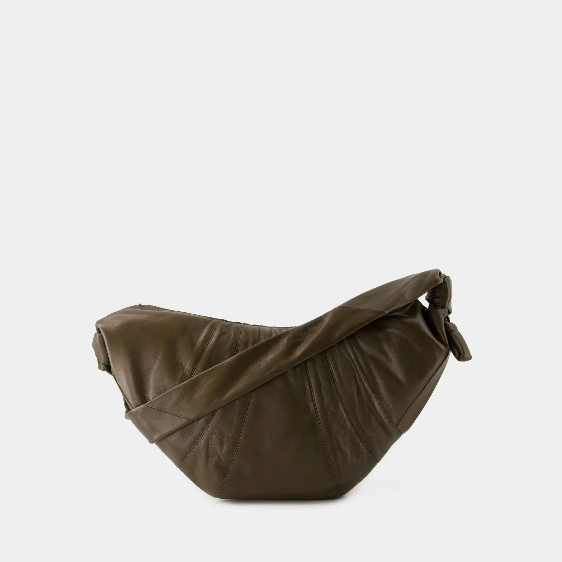 Lemaire  Large Croissant Bag - Lemaire - Leather - Dark Tobacco