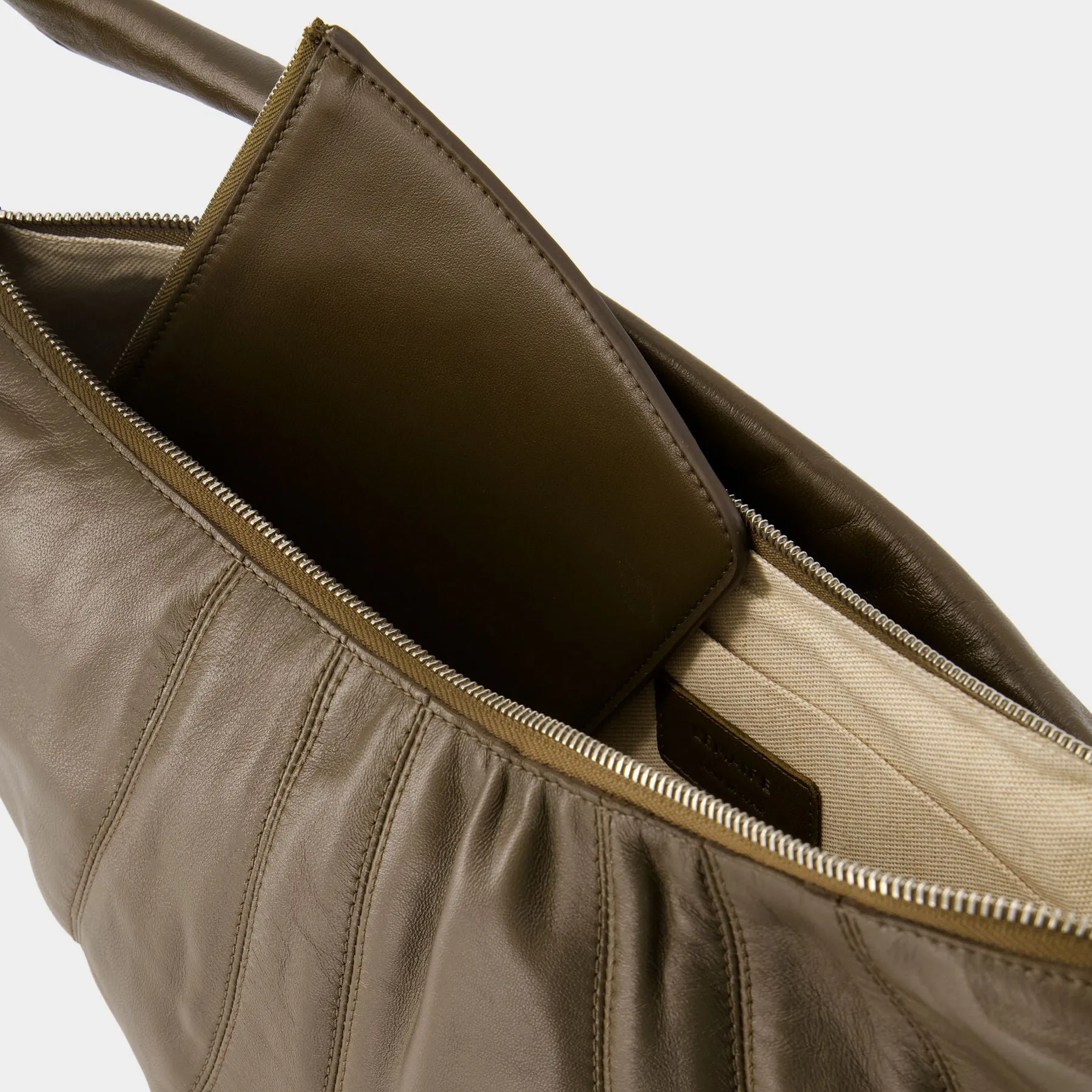 Lemaire  Large Croissant Bag - Lemaire - Leather - Dark Tobacco