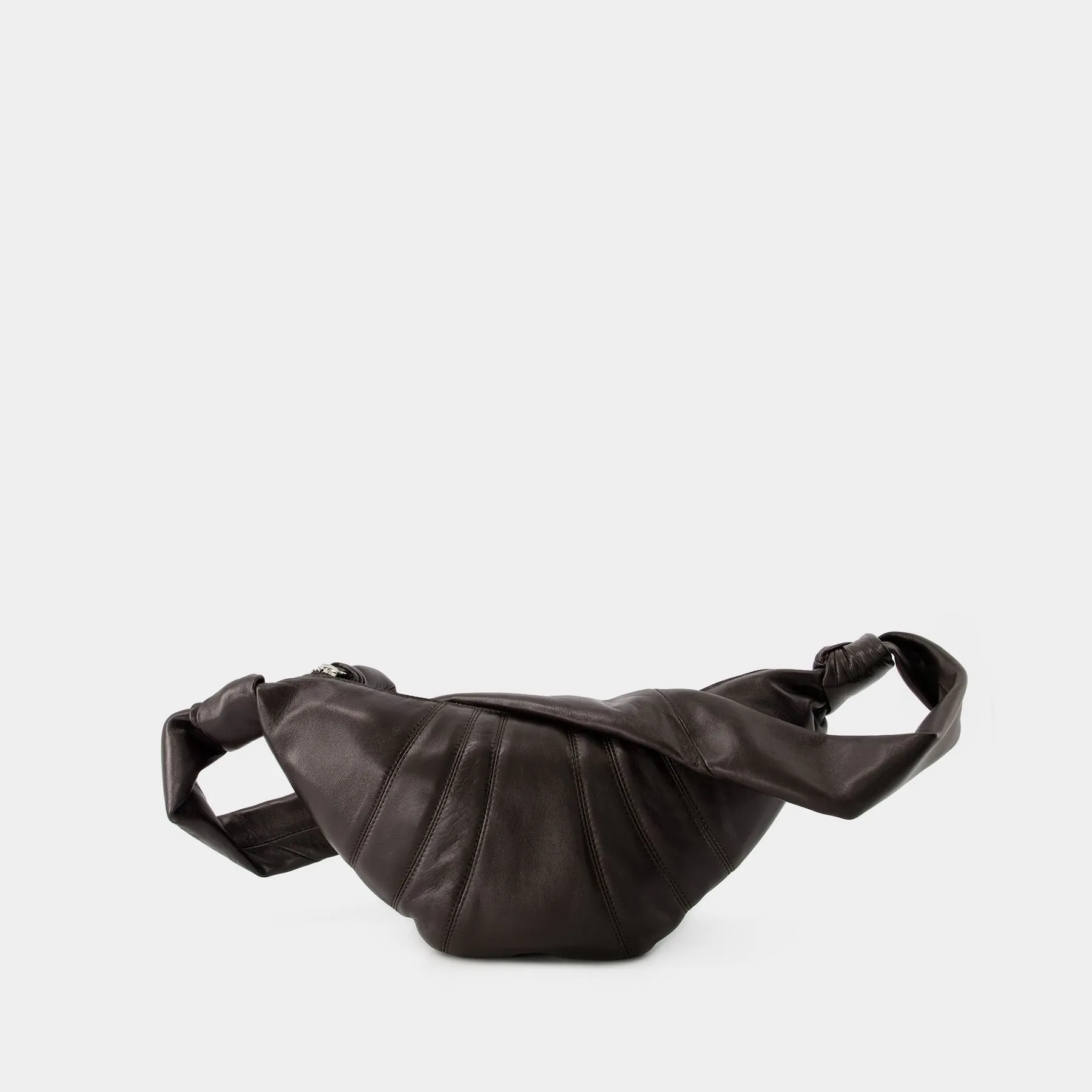 Lemaire  Small Croissant Bag - Lemaire - Leather - Dark Chocolate