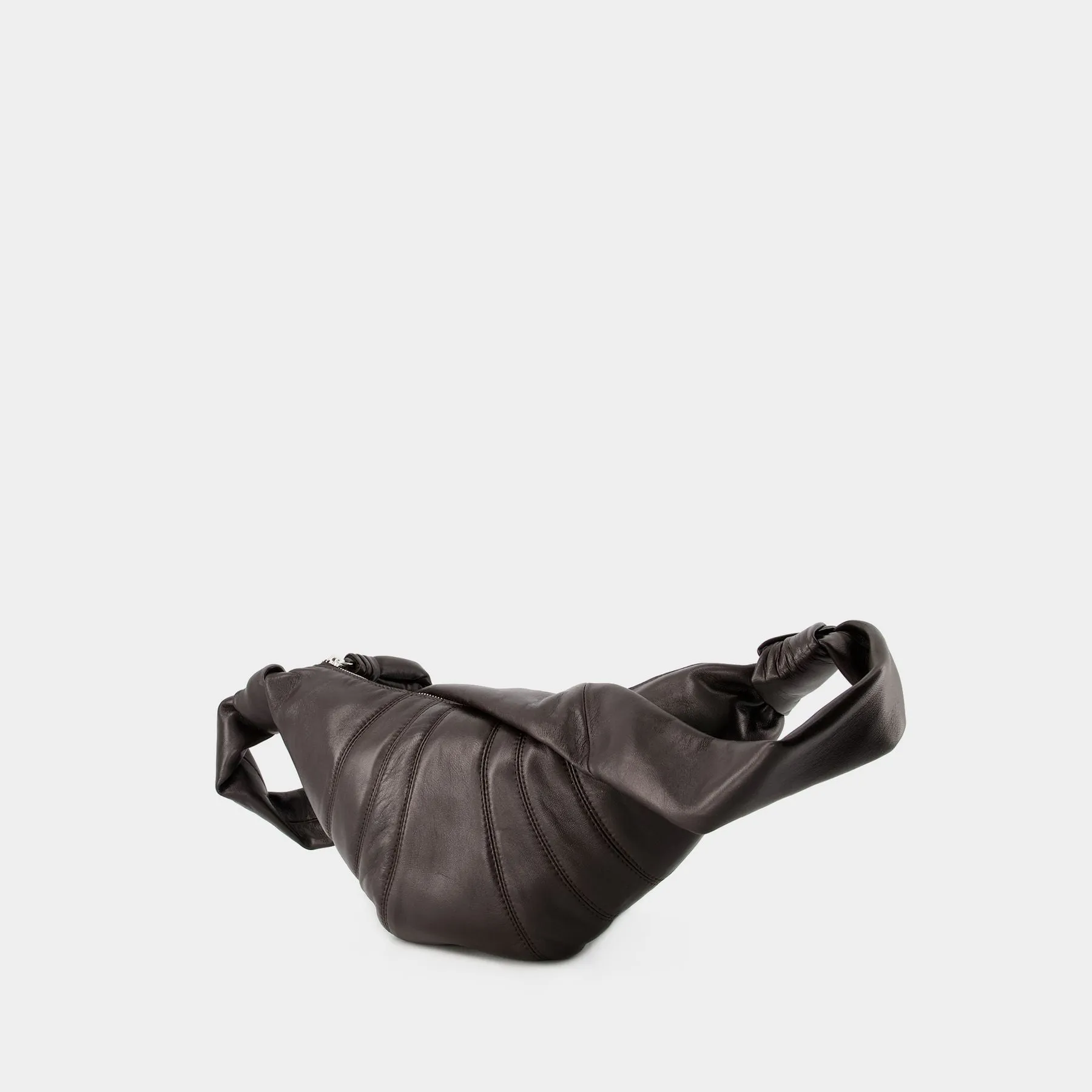 Lemaire  Small Croissant Bag - Lemaire - Leather - Dark Chocolate