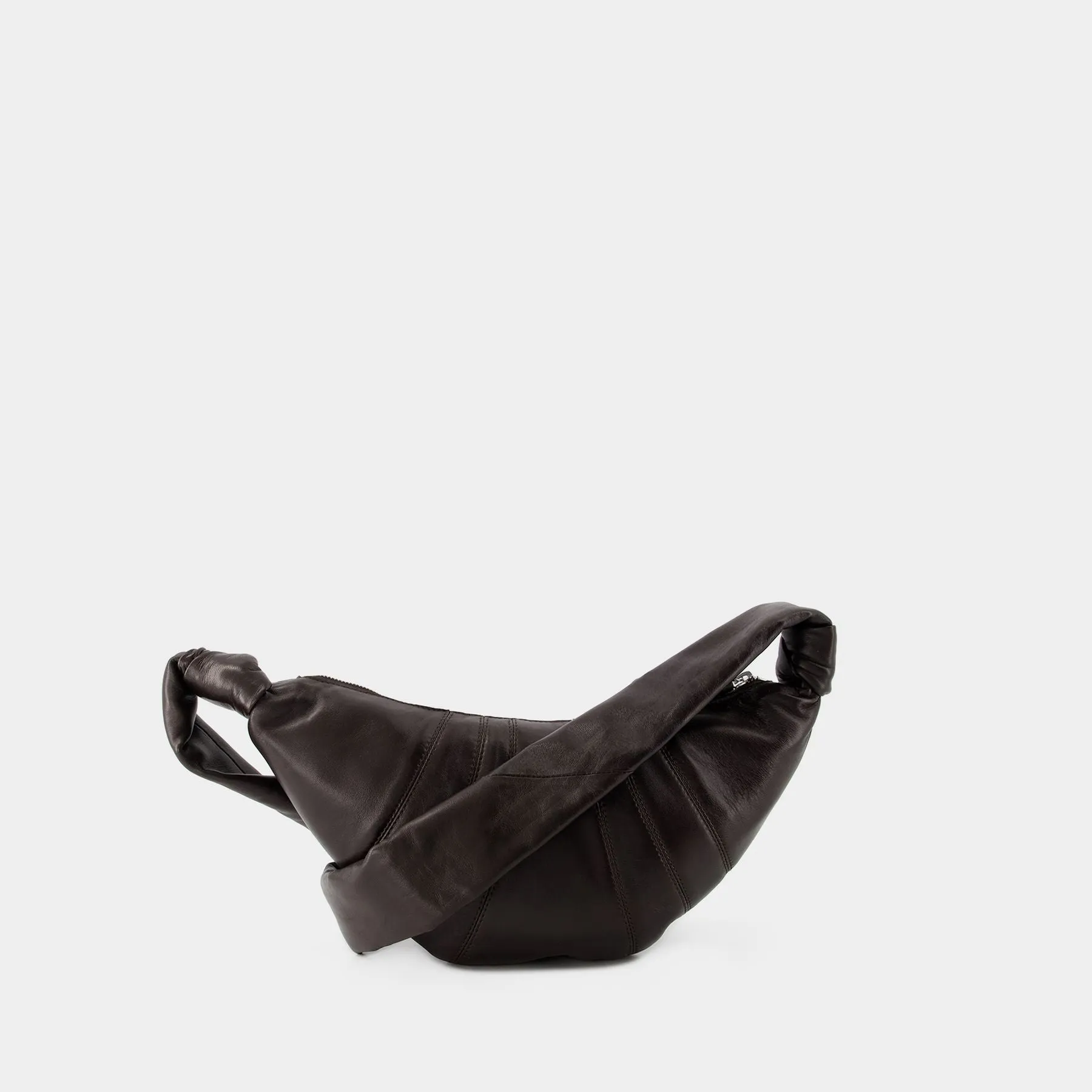 Lemaire  Small Croissant Bag - Lemaire - Leather - Dark Chocolate