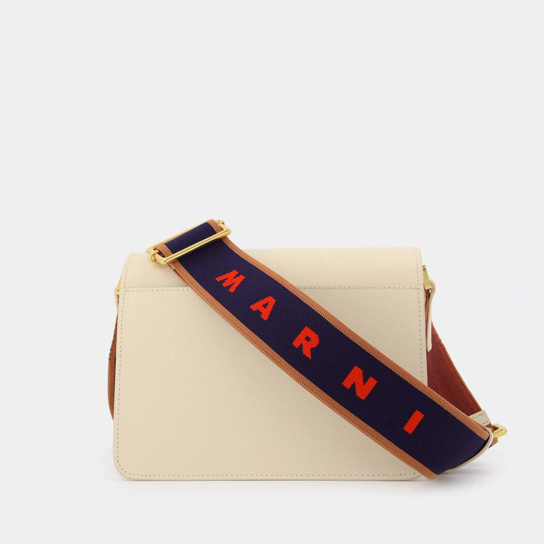 Marni  Trunk Bag Medium in Multicolour Leather