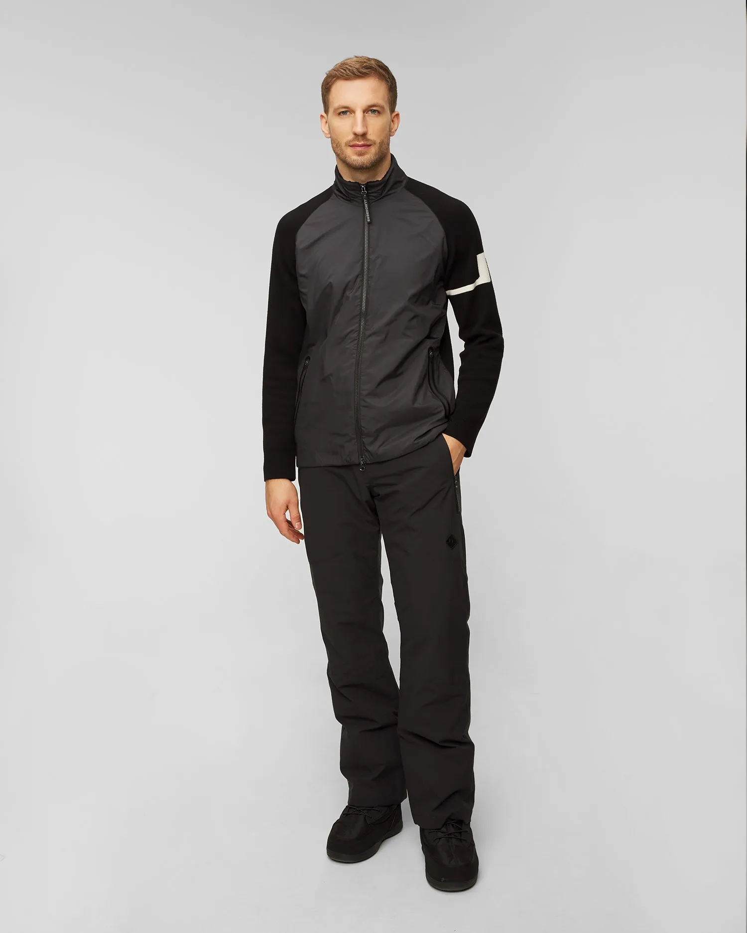 Men's black ski trousers J.Lindeberg Clarke SMPA08888-9999