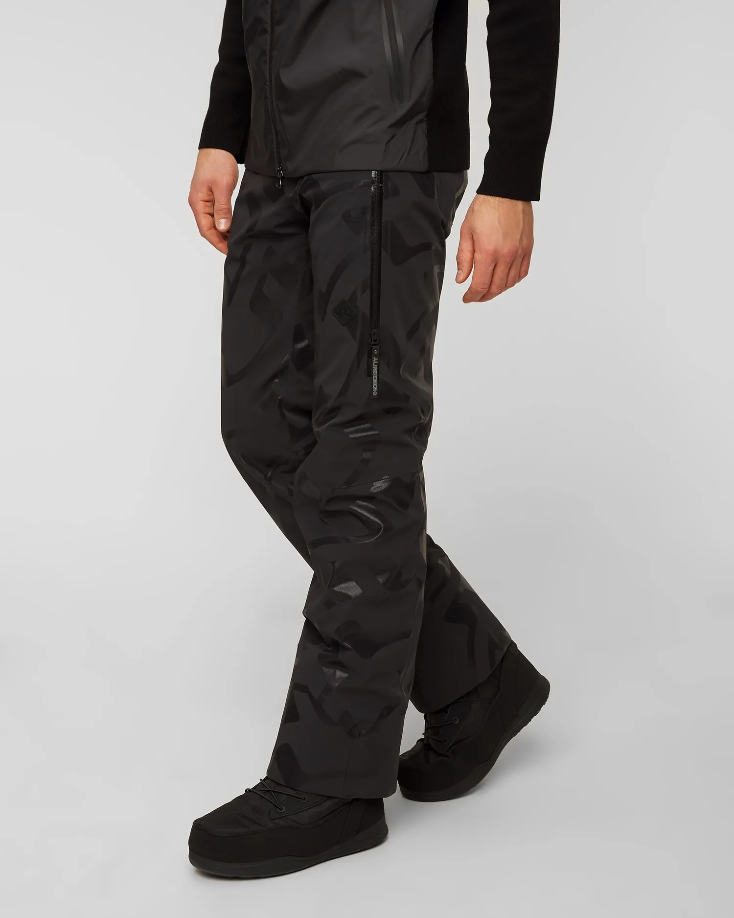 Men's black ski trousers J.Lindeberg Omnia SMPA08884-w081