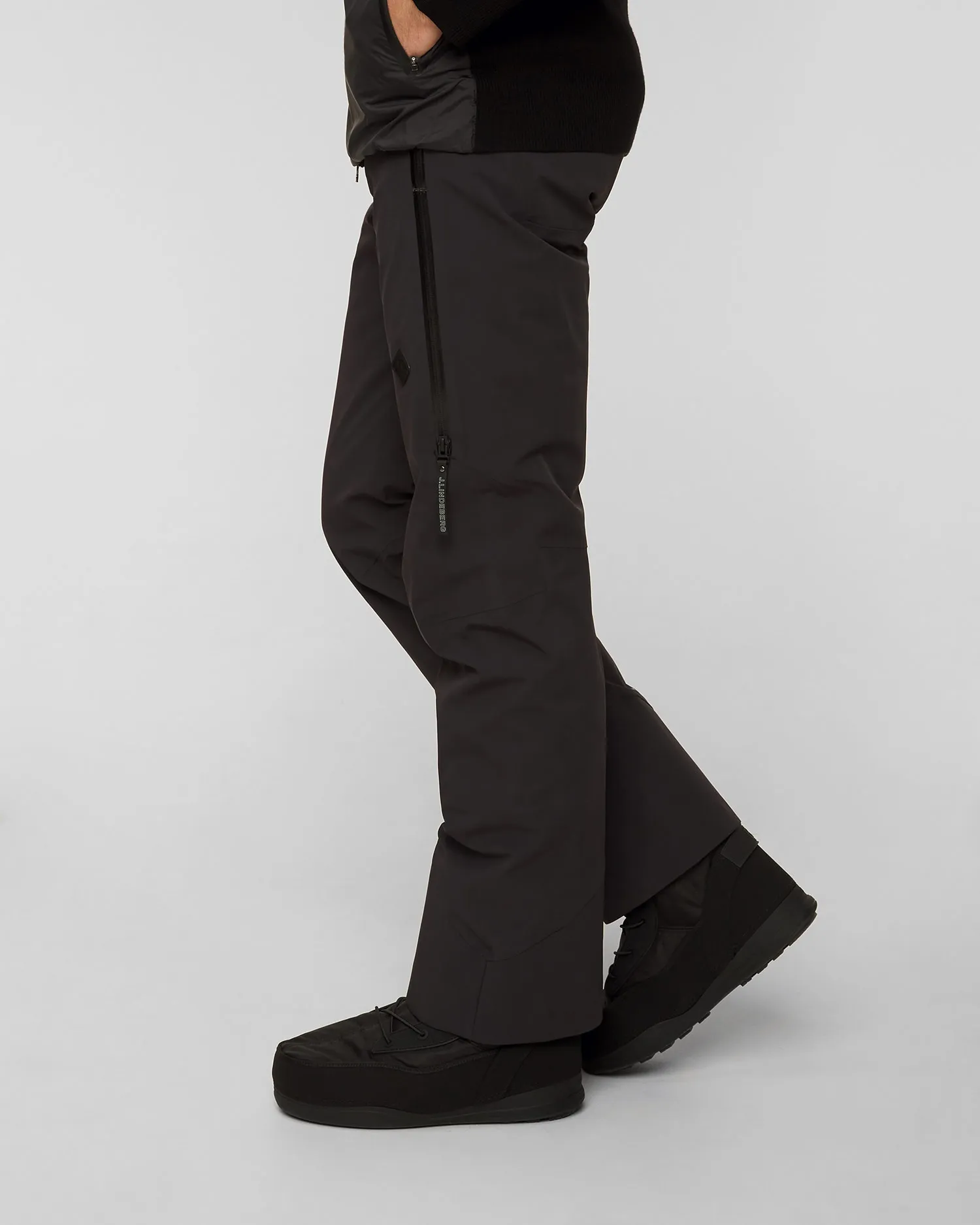 Men's black ski trousers J.Lindeberg Omnia SMPA08885-9999