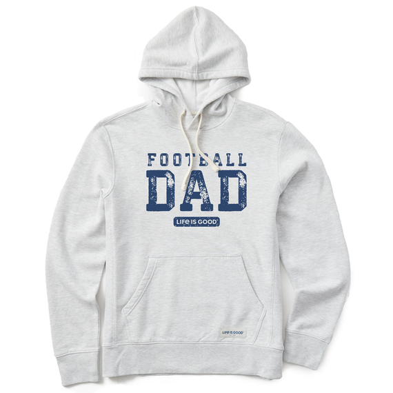 Men's Football Dad Simply True Fleece Hoodie