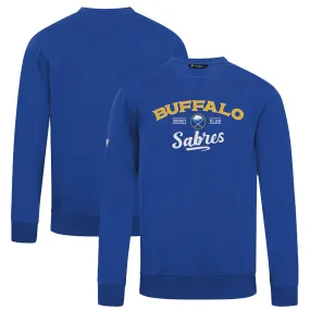 Men's Buffalo Sabres Levelwear Royal Zane Ice Wall Pullover Sweatshirt