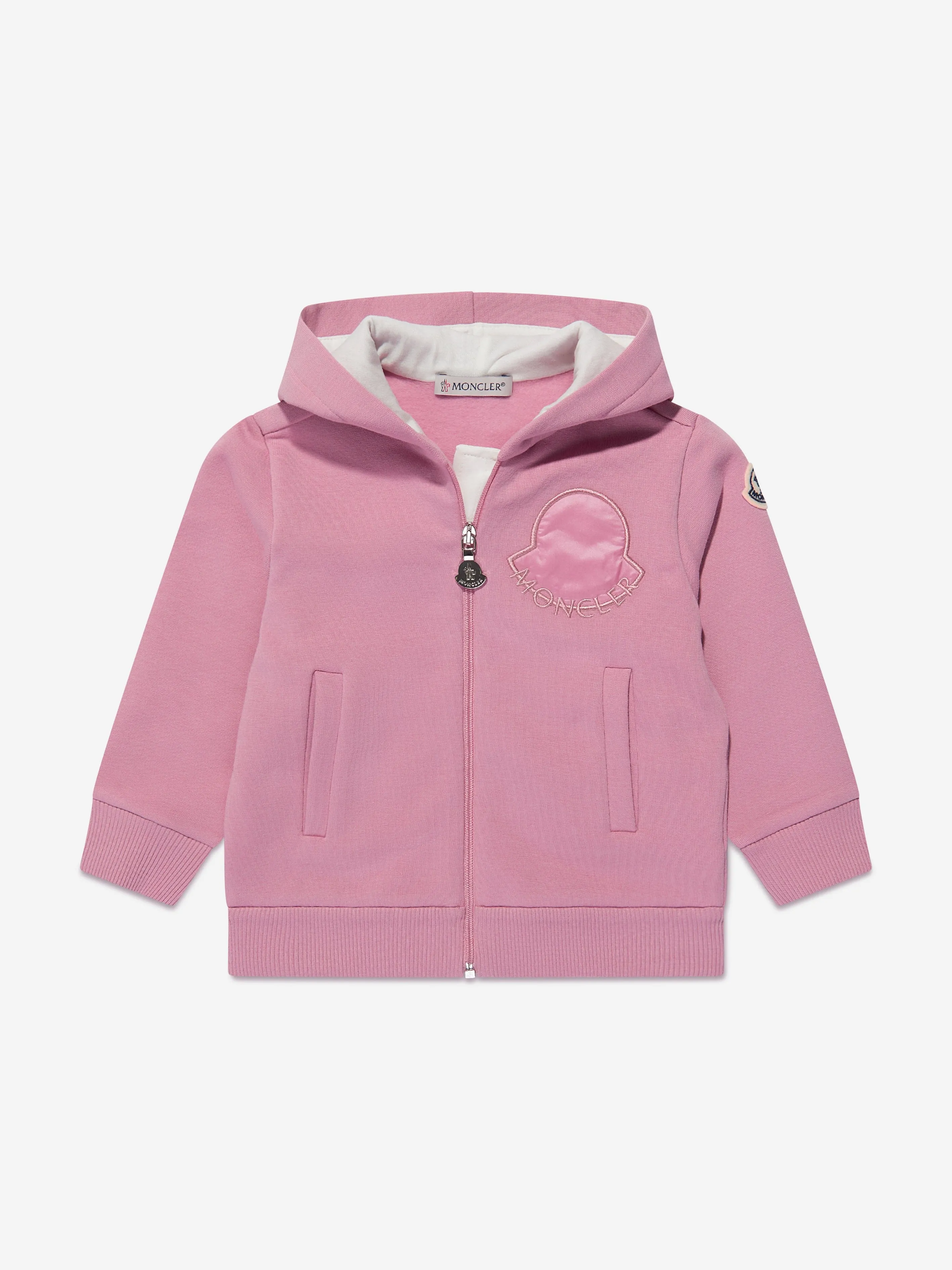 Moncler Enfant Baby Girls Logo Tracksuit in Pink