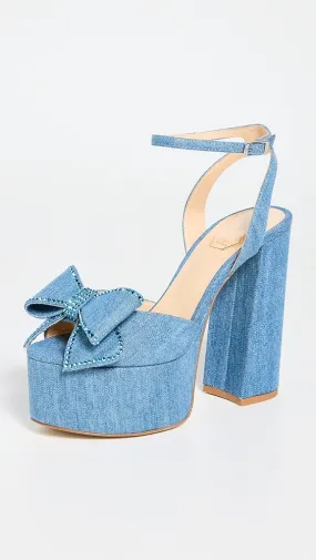 Nalebe   Upendi Platform Dark Indigo Jean Sandals 