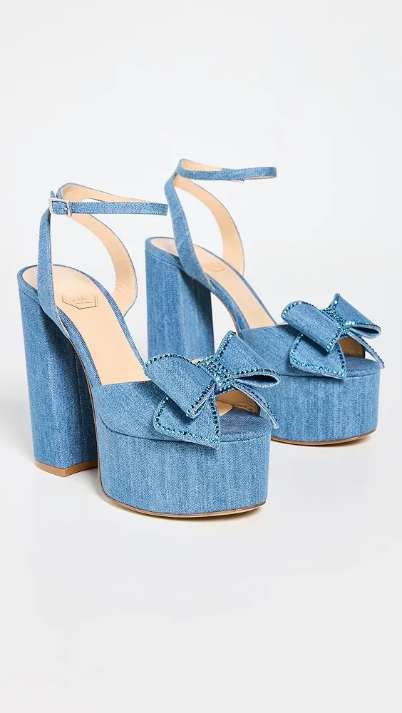 Nalebe   Upendi Platform Dark Indigo Jean Sandals 